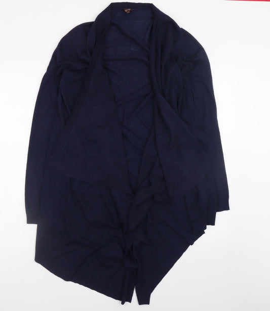 Phase Eight Women's Blue Long Sleeve Open Cardigan Size 12