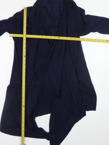 Phase Eight Women's Blue Long Sleeve Open Cardigan Size 12