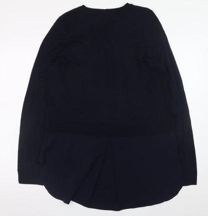 RETRO-ology Women's Black L Pullover Knit Jumper