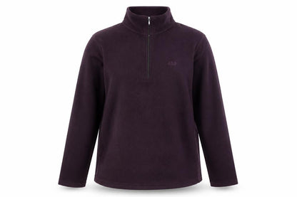 Gap Women's Purple Fleece 1/4 Zip Pullover Sweatshirt Size XL