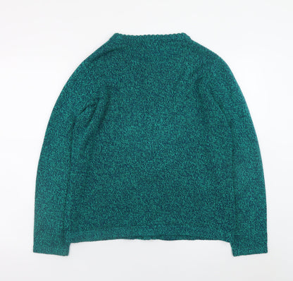 Honor Millburn Women’s Green Knit Button Cardigan Size 14-16
