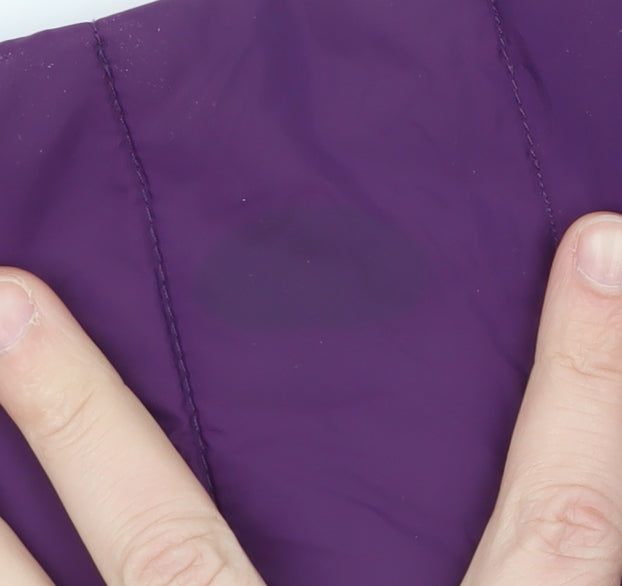 Womens UK Size 12 Freedom Trail Purple Puffer Jacket