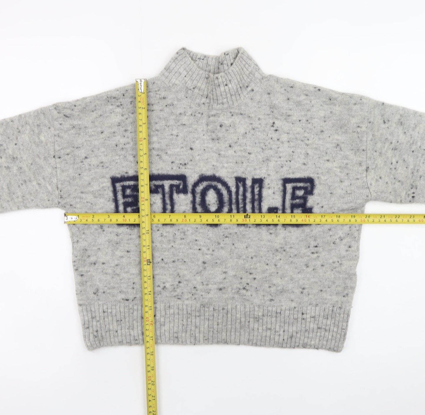 Womens UK Size S NEXT Grey Pullover Jumper
