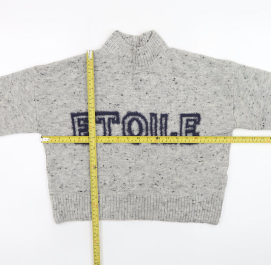 Womens UK Size S NEXT Grey Pullover Jumper