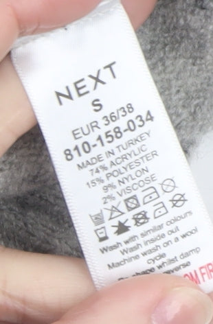 Womens UK Size S NEXT Grey Pullover Jumper