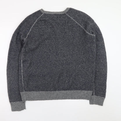 Mens UK Size M Gap Grey Pullover Jumper