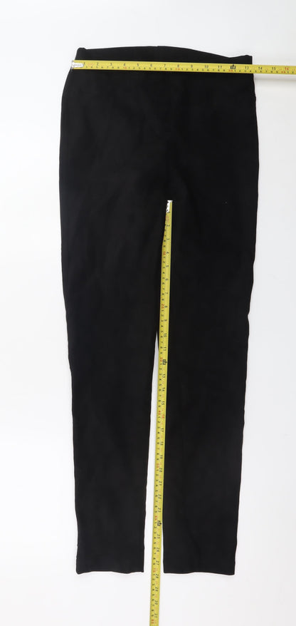 Roman Women Black Size 12 Slim Fit Stretch Leggings