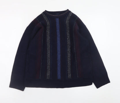 Boys UK Size XL Gabicci Blue Pullover Jumper