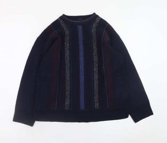 Boys UK Size XL Gabicci Blue Pullover Jumper