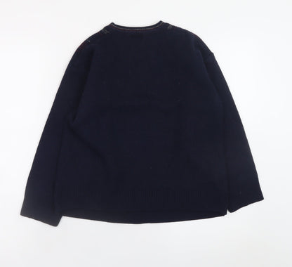 Boys UK Size XL Gabicci Blue Pullover Jumper