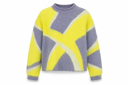 Womens UK Size S Zara Multicoloured Pullover Jumper