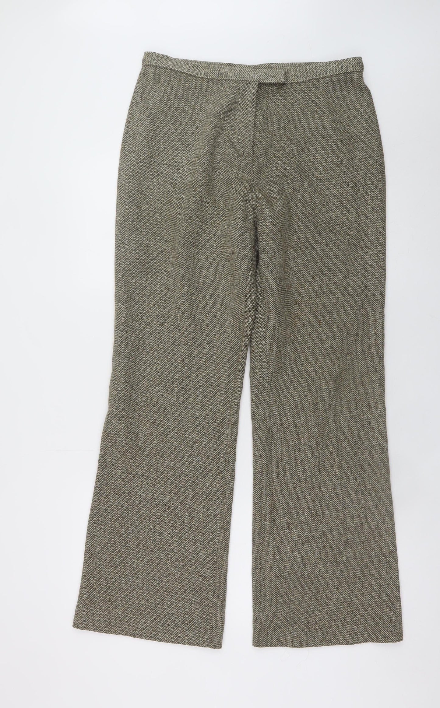 Womens UK Size 14 Marks and Spencer Regular Fit Business Formal Workwear Brown T