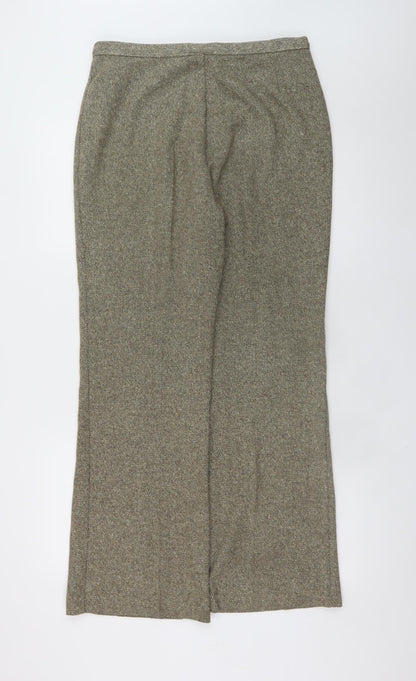 Womens UK Size 14 Marks and Spencer Regular Fit Business Formal Workwear Brown T