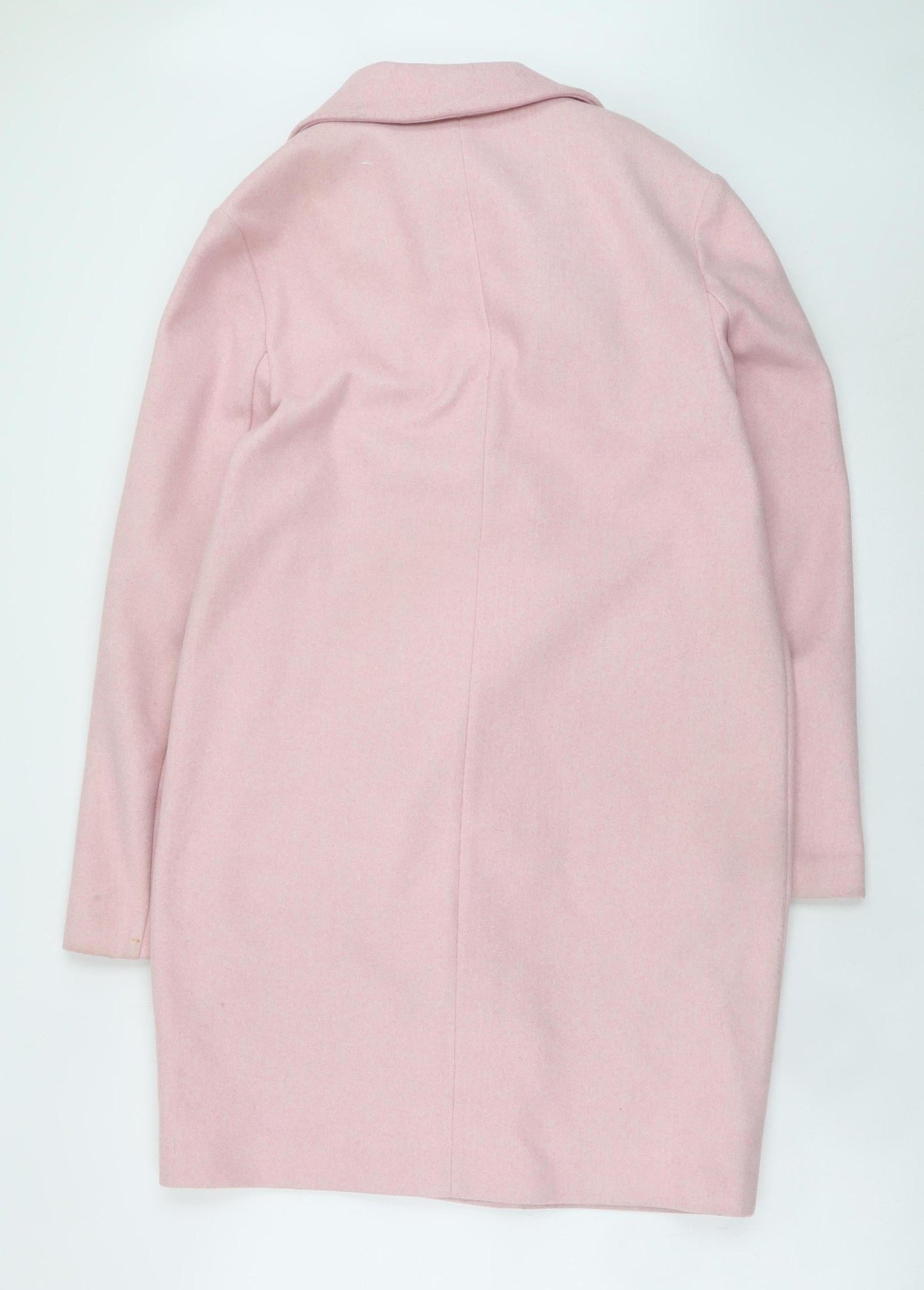 Womens UK Size 10 Marks and Spencer Pink Overcoat