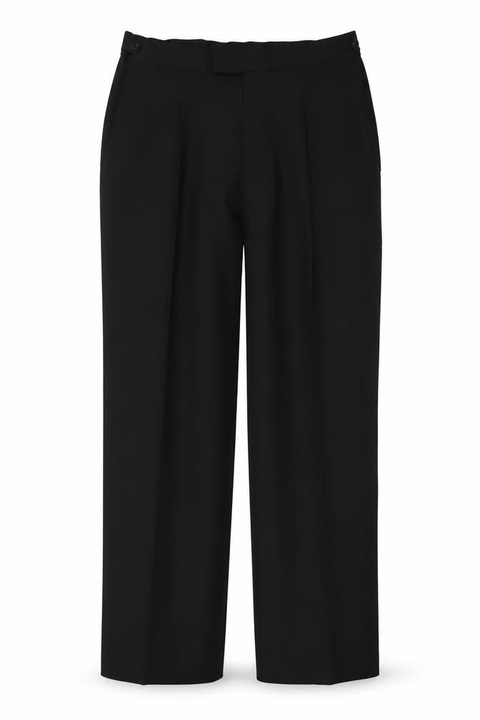 Mens UK Size 36 in Drescott Classic Fit Dress Pants Black Trousers