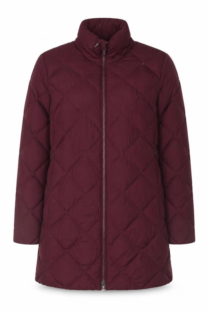 Columbia Women's Red 2XL Long Quilted Puffer Coat