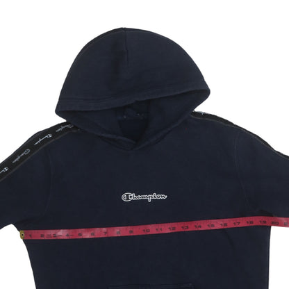 Mens UK Size M Champion Blue Pullover Hoodie