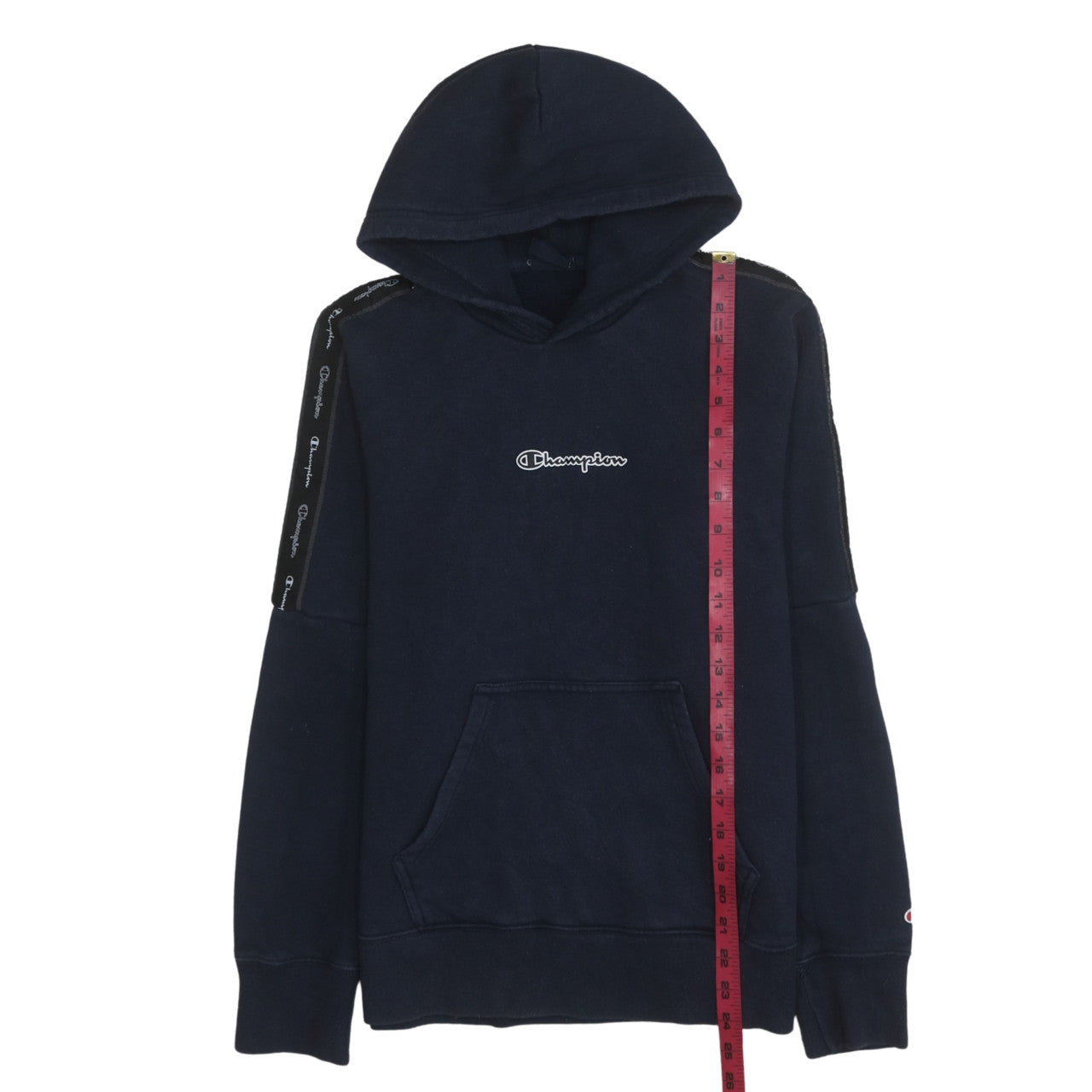 Mens UK Size M Champion Blue Pullover Hoodie