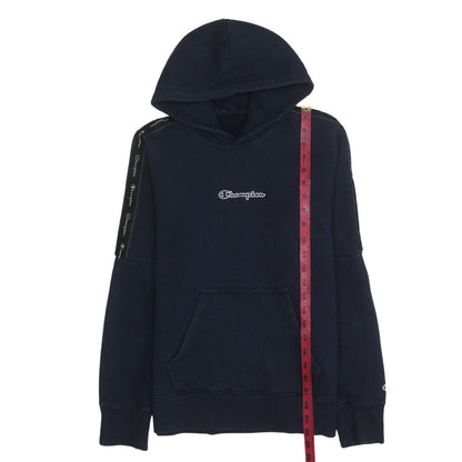 Mens UK Size M Champion Blue Pullover Hoodie
