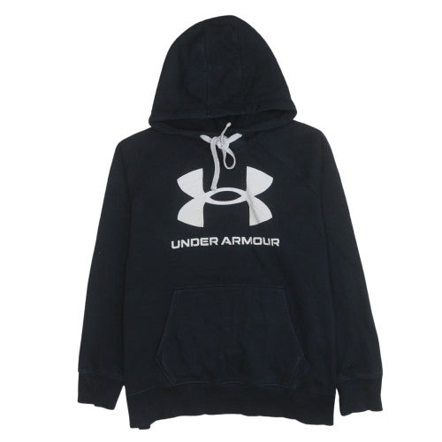 Mens UK Size L Under Armour Black Pullover Hoodie