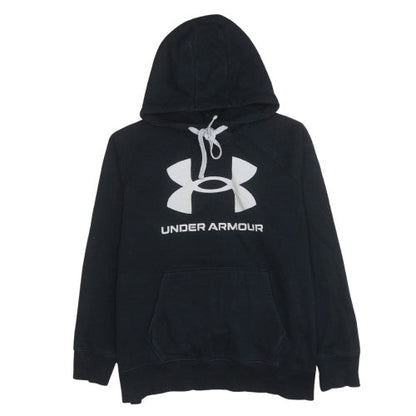 Mens UK Size L Under Armour Black Pullover Hoodie