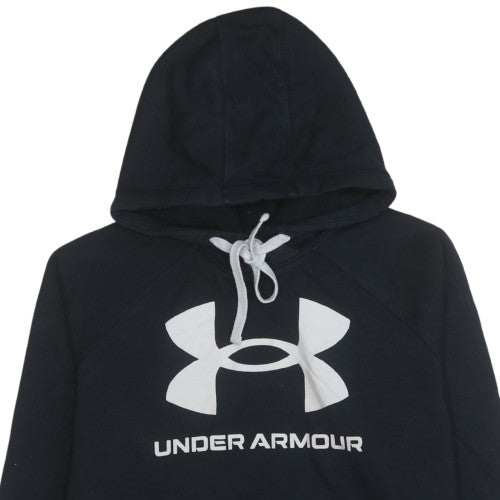 Mens UK Size L Under Armour Black Pullover Hoodie