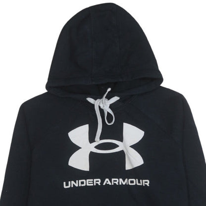 Mens UK Size L Under Armour Black Pullover Hoodie