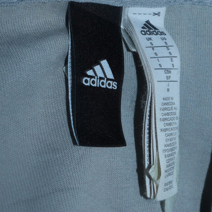 Mens UK Size S Adidas Grey Full Zip Hoodie
