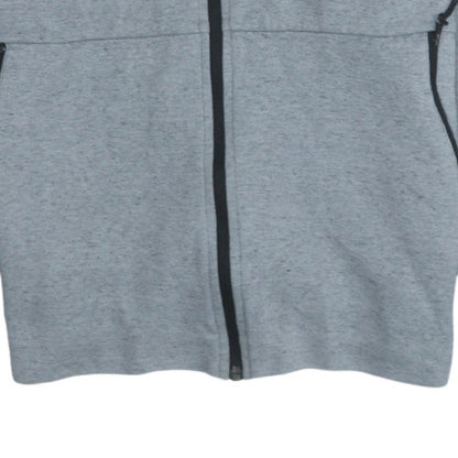 Mens UK Size S Adidas Grey Full Zip Hoodie