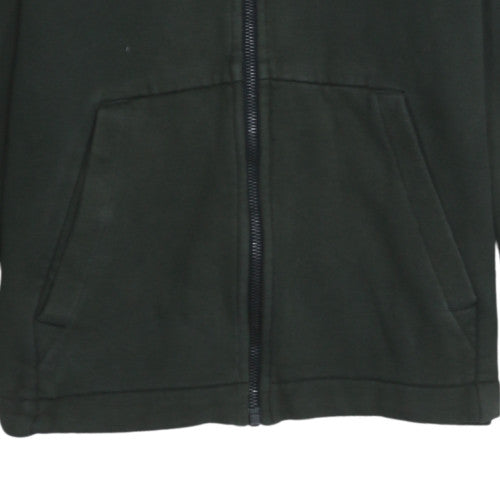 Mens UK Size M Nike Green Full Zip Hoodie