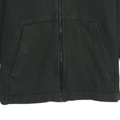 Mens UK Size M Nike Green Full Zip Hoodie