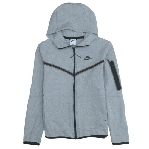 Mens UK Size S Nike Grey Full Zip Hoodie