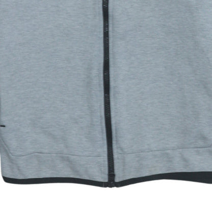 Mens UK Size S Nike Grey Full Zip Hoodie