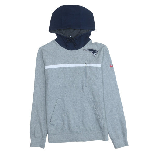 Mens UK Size M Nike Grey Pullover Hoodie