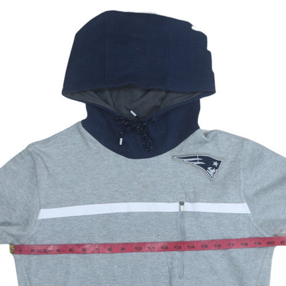 Mens UK Size M Nike Grey Pullover Hoodie