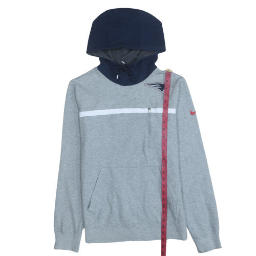 Mens UK Size M Nike Grey Pullover Hoodie