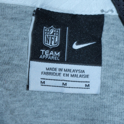 Mens UK Size M Nike Grey Pullover Hoodie