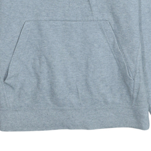 Mens UK Size M Nike Grey Pullover Hoodie