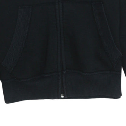 Womens UK Size L Hollister Black Full Zip Hoodie