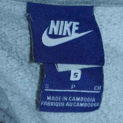 Mens UK Size S Nike Grey Full Zip Hoodie