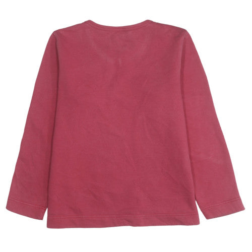 Womens UK Size M Adidas Red Pullover Sweatshirt