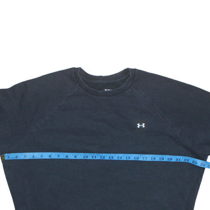 Mens UK Size M Under Armour Black Pullover Sweatshirt