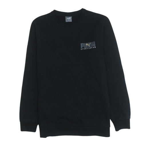 Mens UK Size XL Puma Black Pullover Sweatshirt