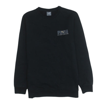 Mens UK Size XL Puma Black Pullover Sweatshirt