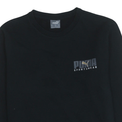 Mens UK Size XL Puma Black Pullover Sweatshirt