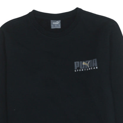Mens UK Size XL Puma Black Pullover Sweatshirt