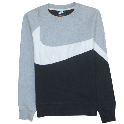 Mens UK Size M Nike Grey Pullover Sweatshirt