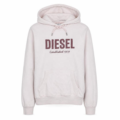 Womens UK Size S Diesel Beige Pullover Hoodie