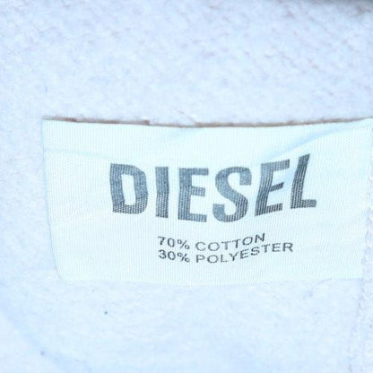 Womens UK Size S Diesel Beige Pullover Hoodie