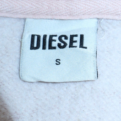 Womens UK Size S Diesel Beige Pullover Hoodie